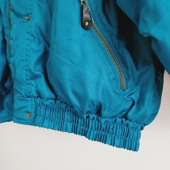 Vintage 80s Teal & Purple Ski Jacket - Picture 12 of 12